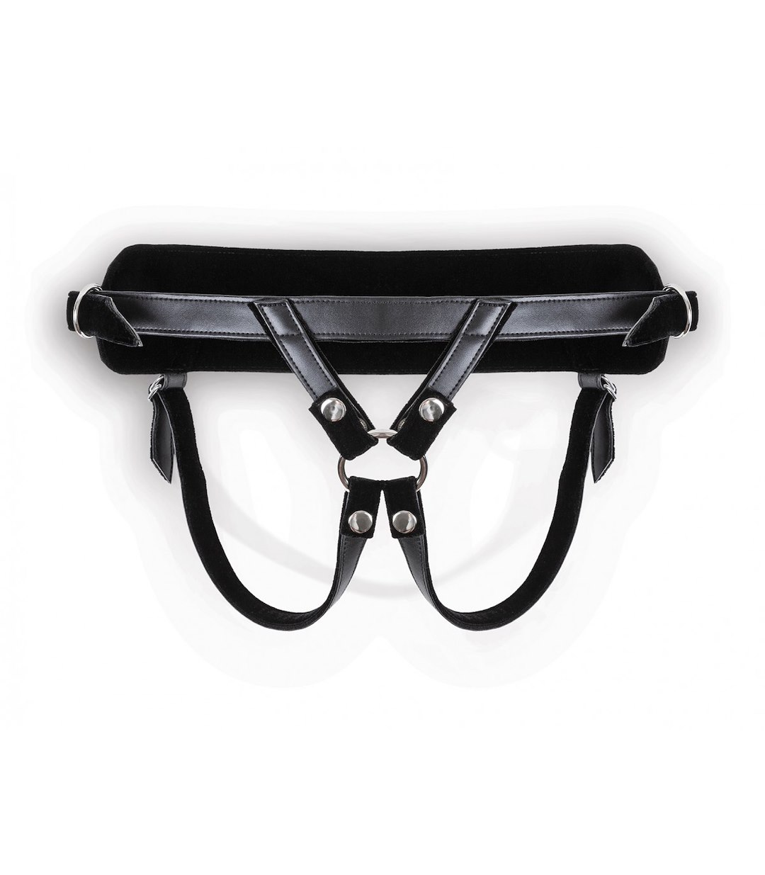 HARNESS WITH BLACK DILDO SIZE L — zdjęcie 3