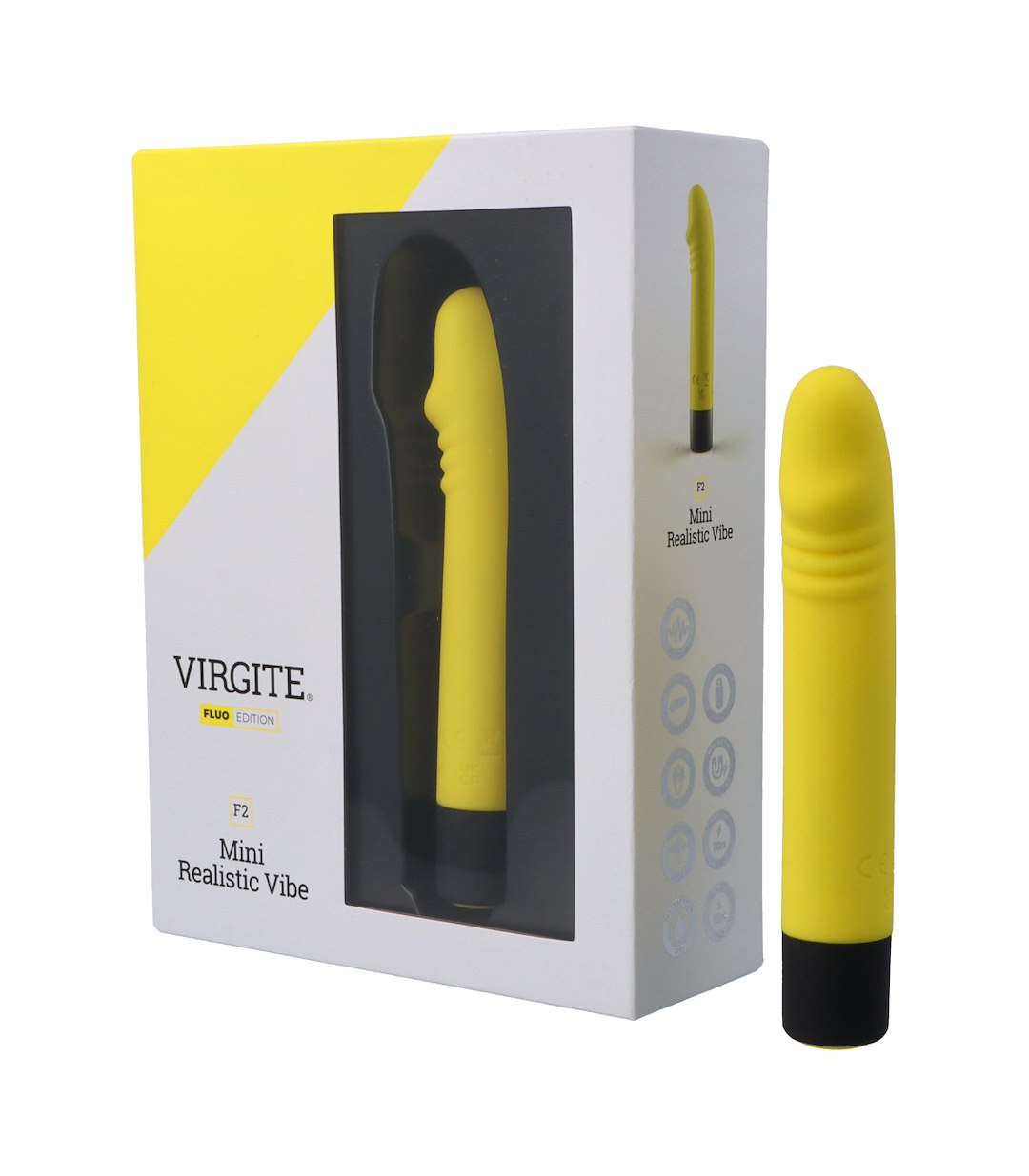 F2 FLUO SILICONE RECHARGEABLE VIBRATOR — zdjęcie 3