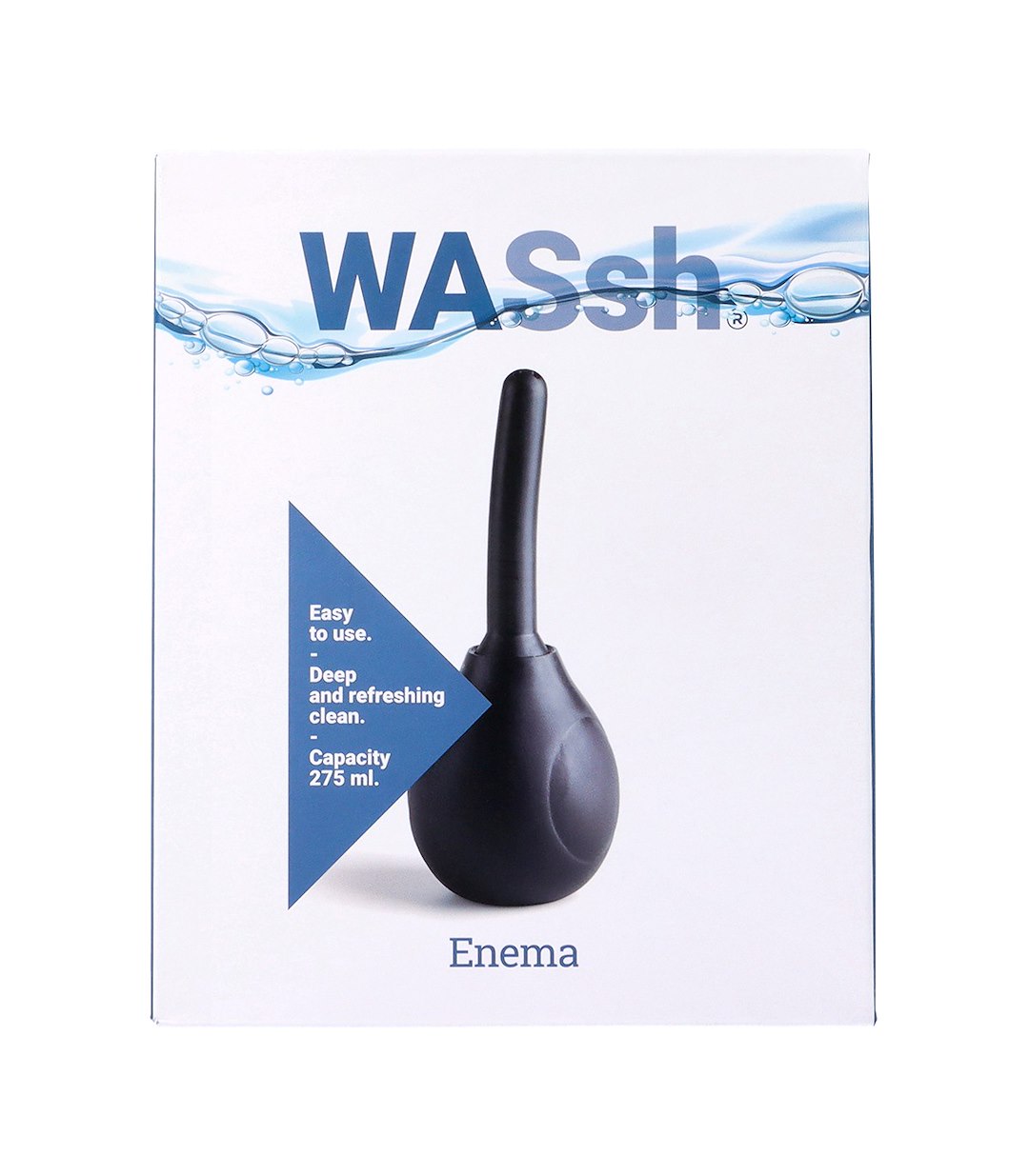BLACK ANAL CLEANING ENEMA 275 ML — zdjęcie 3