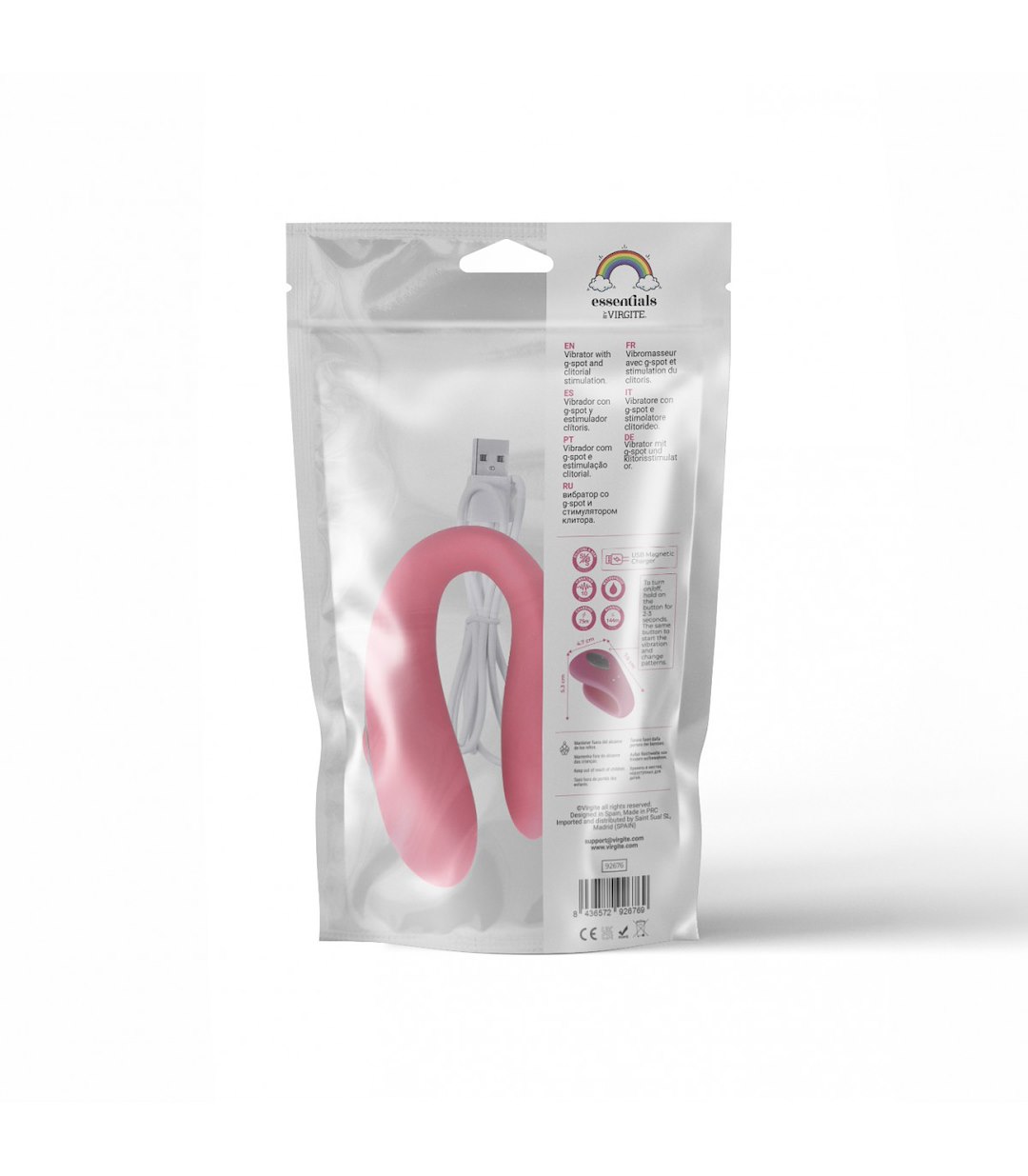 RECHARGEABLE G-SPOT & CLITORIAL VIBRATOR — zdjęcie 3