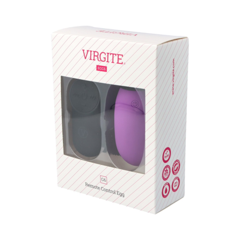 G6 RECHARGEABLE PURPLE VIBRATING EGG