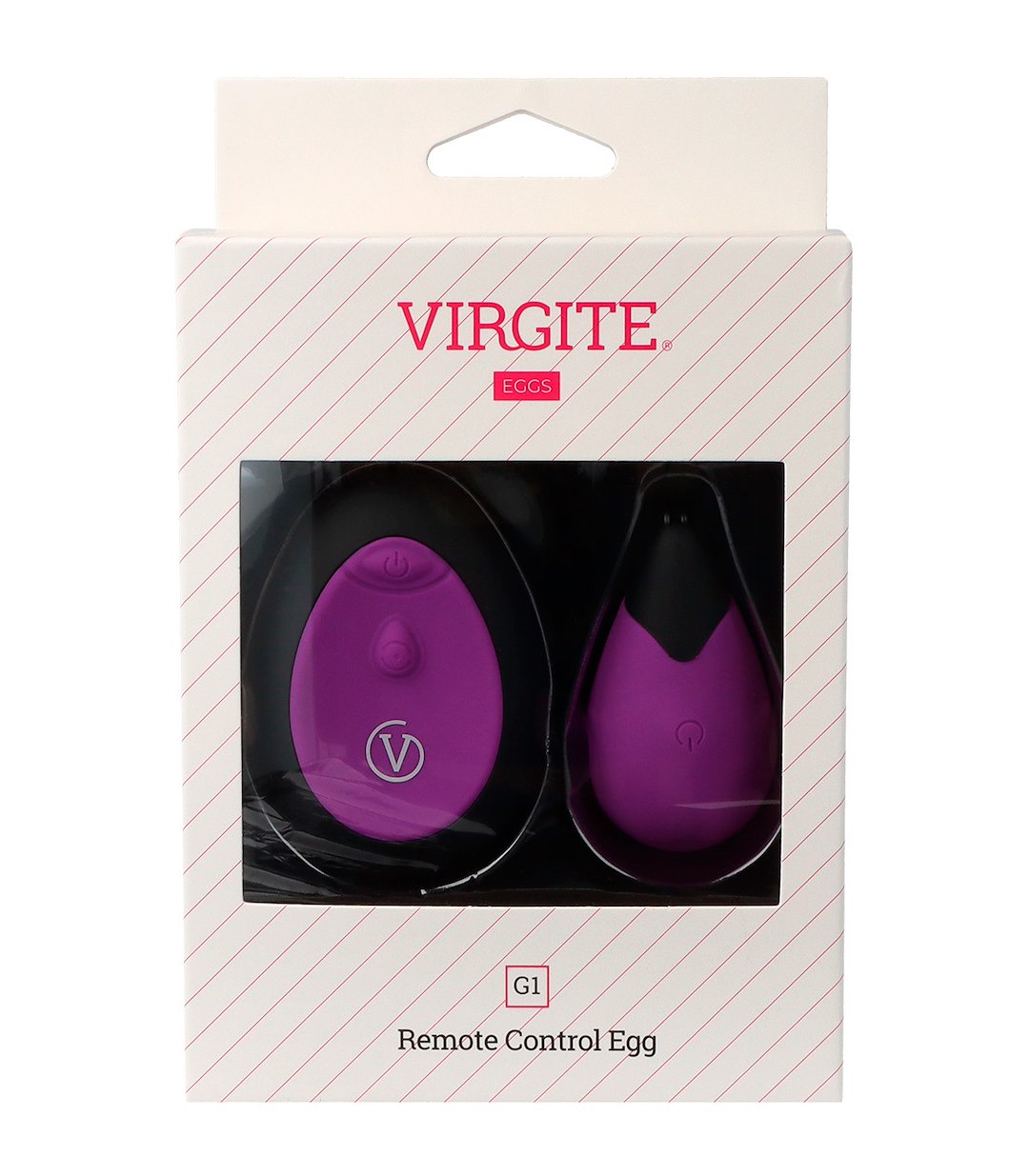 G1 RECHARGEABLE EGG WITH REMOTE CONTROLLER PURPLE — zdjęcie 4
