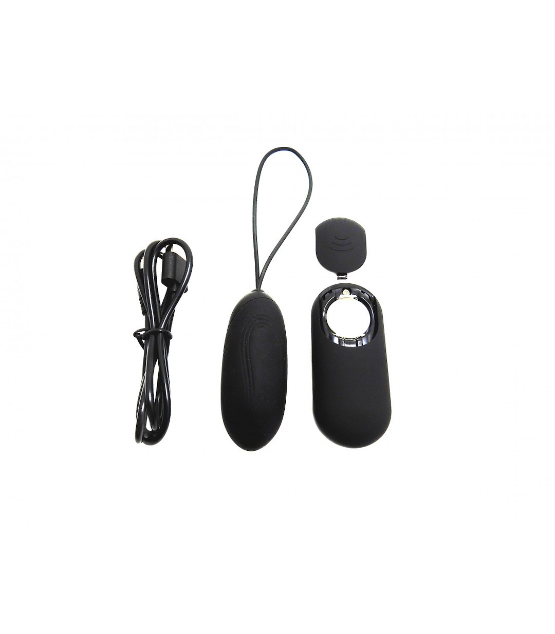BLACK RECHARGEABLE VIBRATING EGG G3 — zdjęcie 4