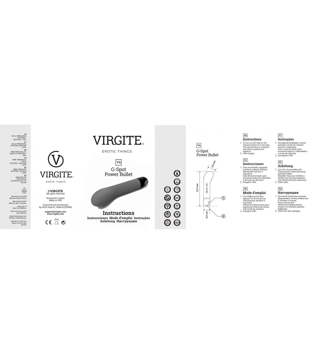 VIBRATING BULLET V4 BLACK EDITION — zdjęcie 4