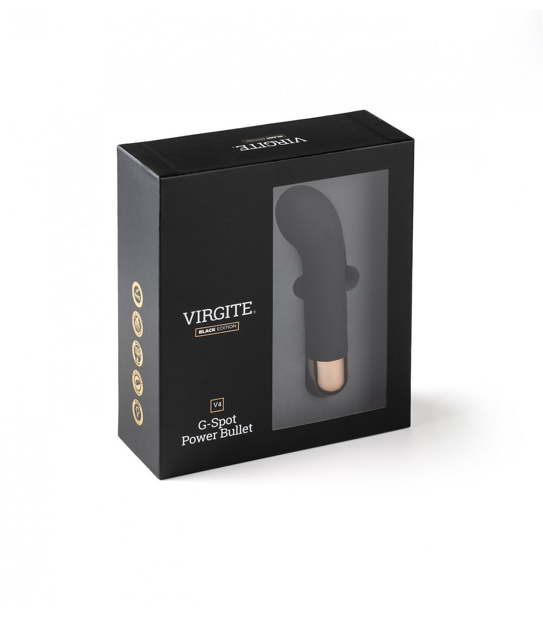 VIRGITE - BLACK EDITION - VIBRATING BULLET V4 BLACK EDITION