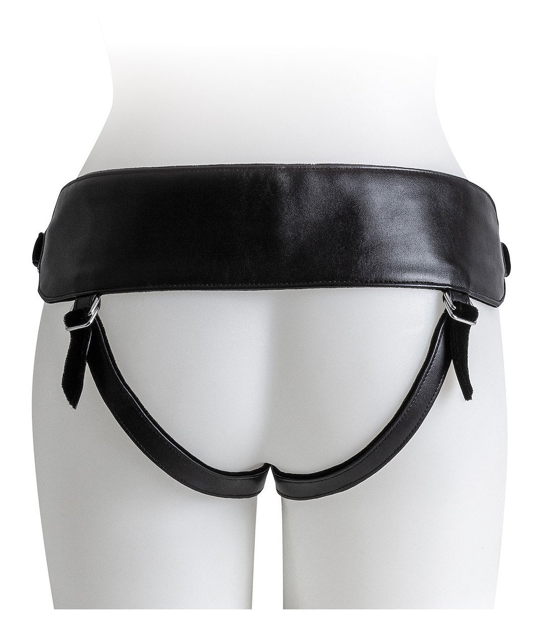 HARNESS WITH BLACK DILDO SIZE S — zdjęcie 4