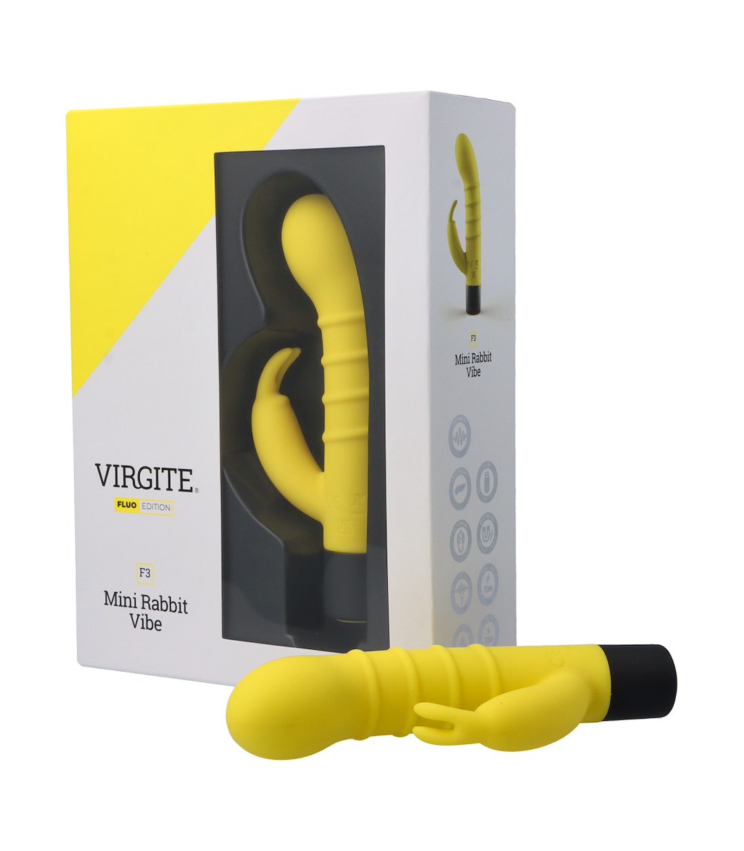 F3 FLUO SILICONE RECHARGEABLE VIBRATOR — zdjęcie 4