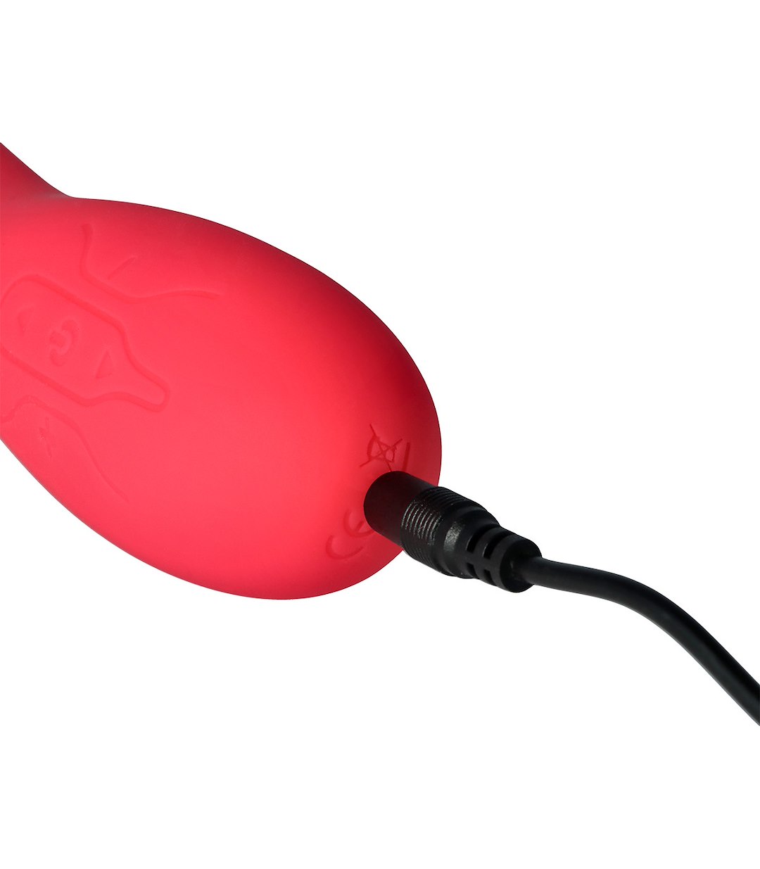 V8 PINK RECHARGEABLE TAPPING VIBRATOR — zdjęcie 5