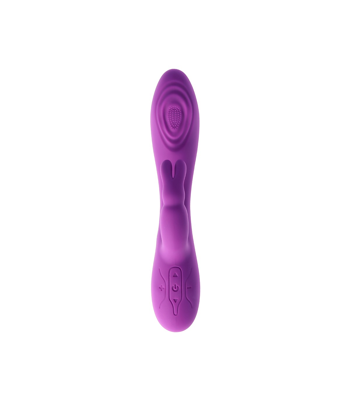V9 RECHARGEABLE TAPPING VIBRATOR PURPLE — zdjęcie 5