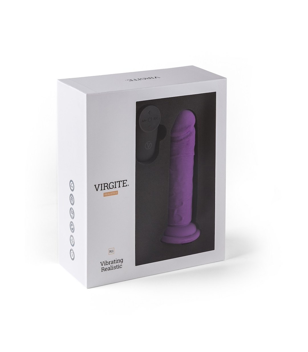 VIRGITE - REALISTICS - REALISTIC VIBRATOR "R11" PURPLE 14.4CM
W