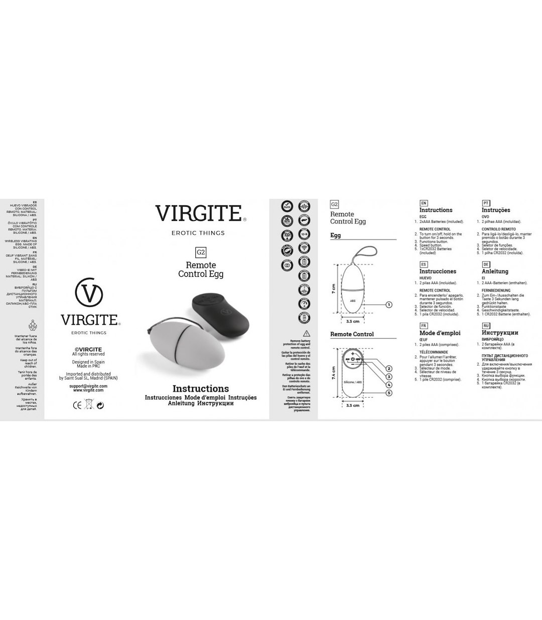 VIBRATING EGG G2 BLACK — zdjęcie 5