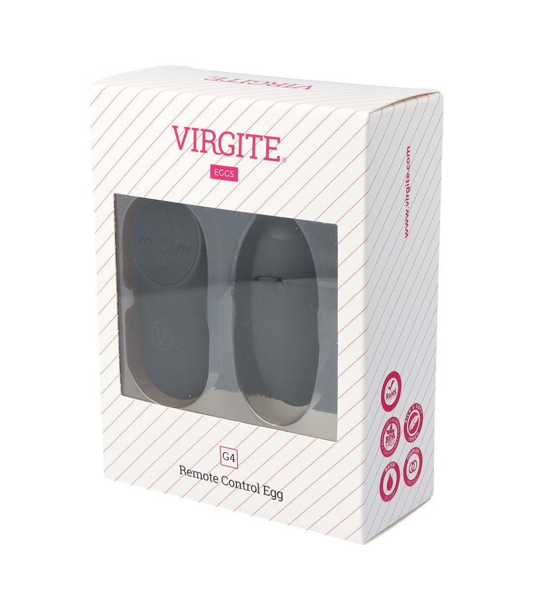 G4 VIBRATOR EGG RECHARGEABLE BLACK — zdjęcie 5