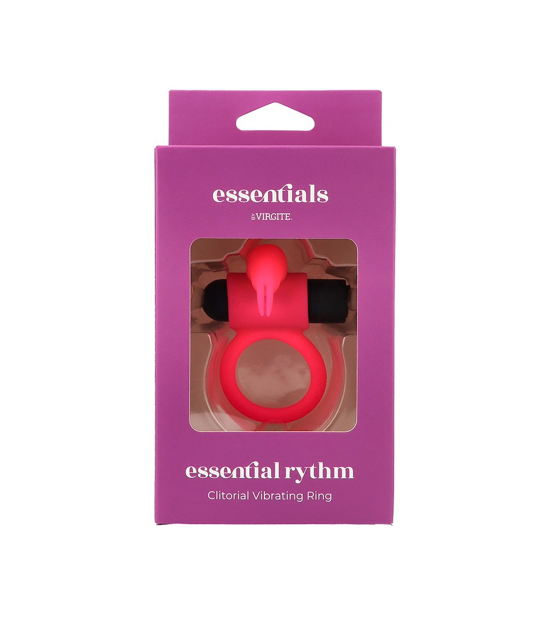 VIRGITE - ESSENTIALS - E9 PINK RECHARGEABLE VIBRATING RING