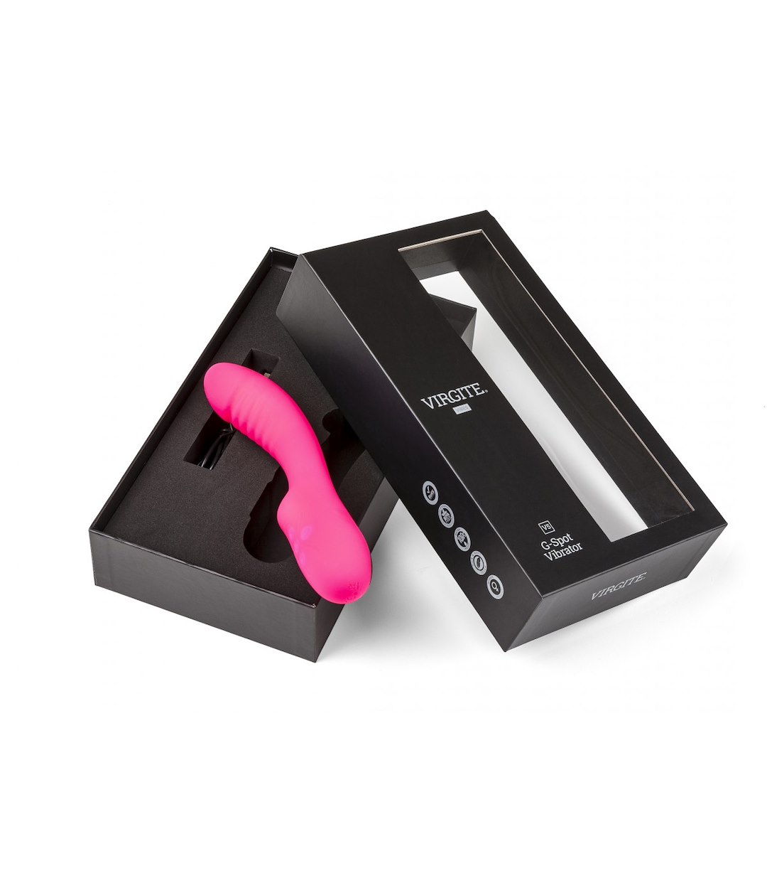 V5 PINK RECHARGEABLE VIBRATOR — zdjęcie 5