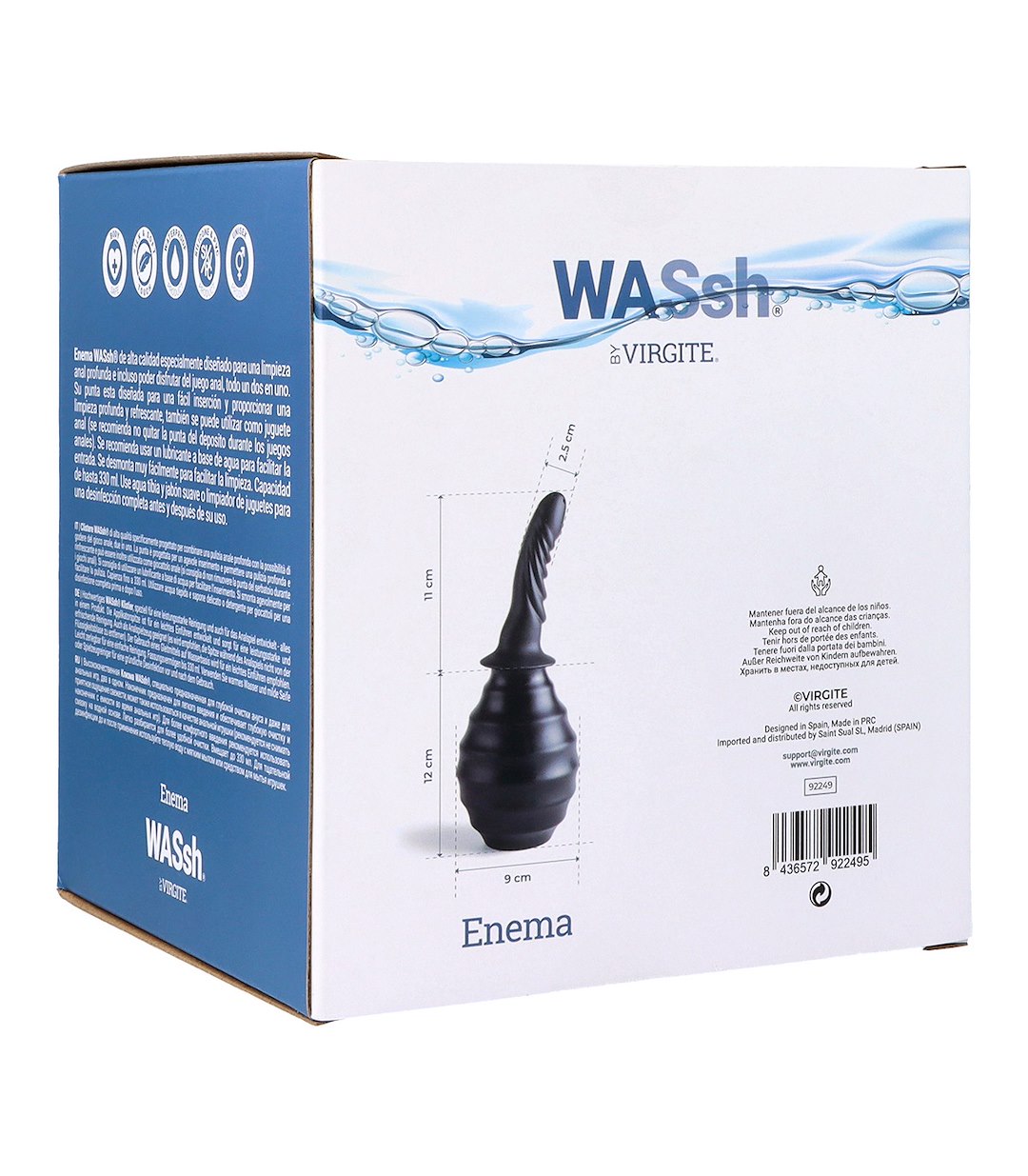 ANAL CLEANING ENEMA 330 ML MOD. 1 — zdjęcie 5
