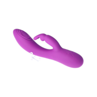 V9 RECHARGEABLE TAPPING VIBRATOR PURPLE