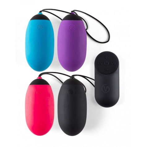 G6 RECHARGEABLE BLACK VIBRATING EGG