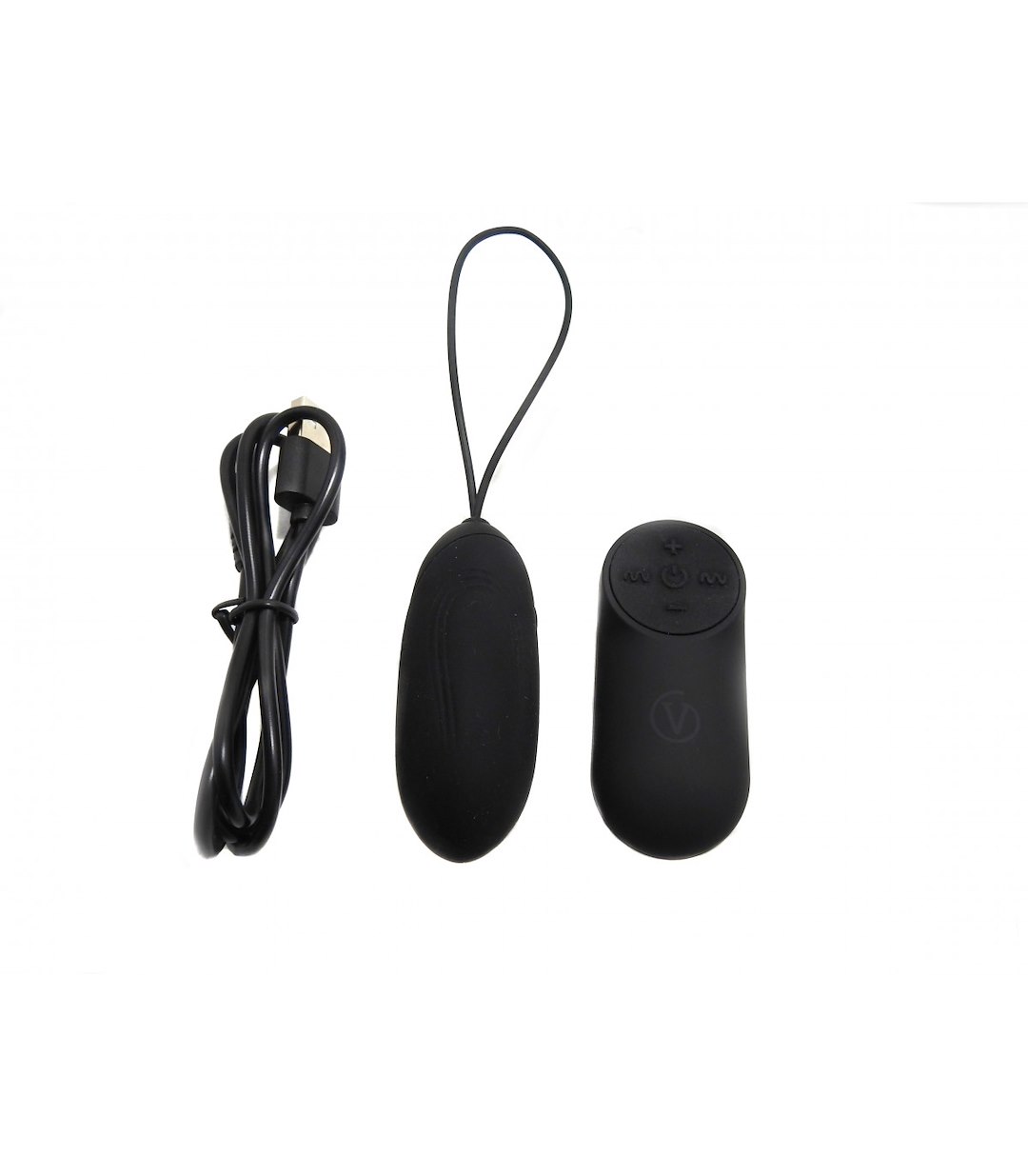 BLACK RECHARGEABLE VIBRATING EGG G3 — zdjęcie 6