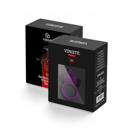E9 PURPLE RECHARGEABLE VIBRATING RING