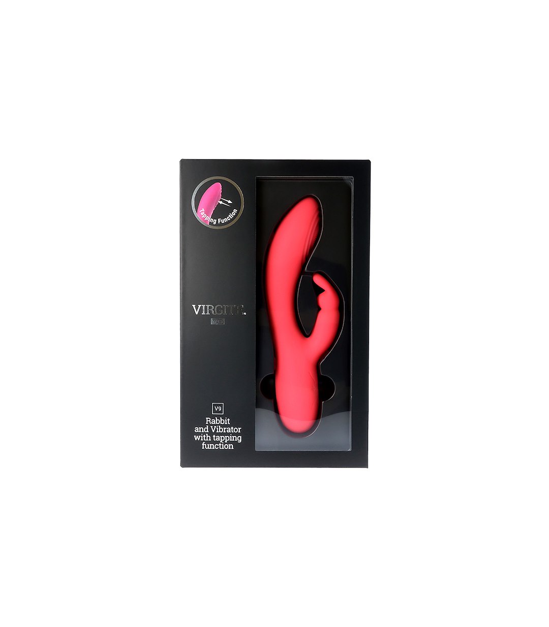 V9 PINK RECHARGEABLE TAPPING VIBRATOR — zdjęcie 8