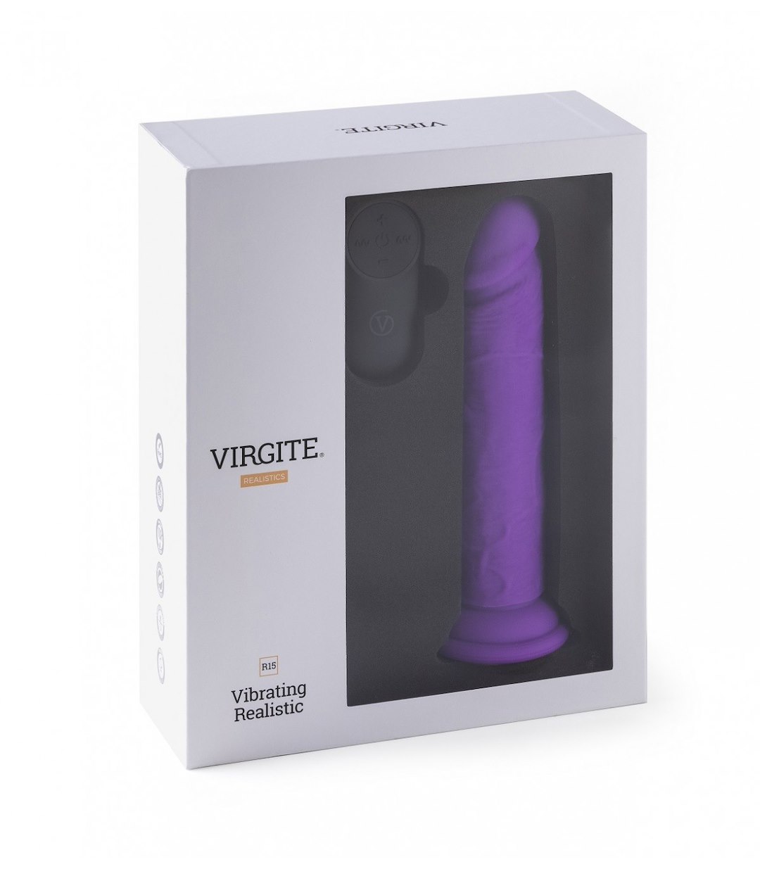 VIRGITE - REALISTICS - REALISTIC VIBRATOR "R15" PURPLE 16.5CM
W
