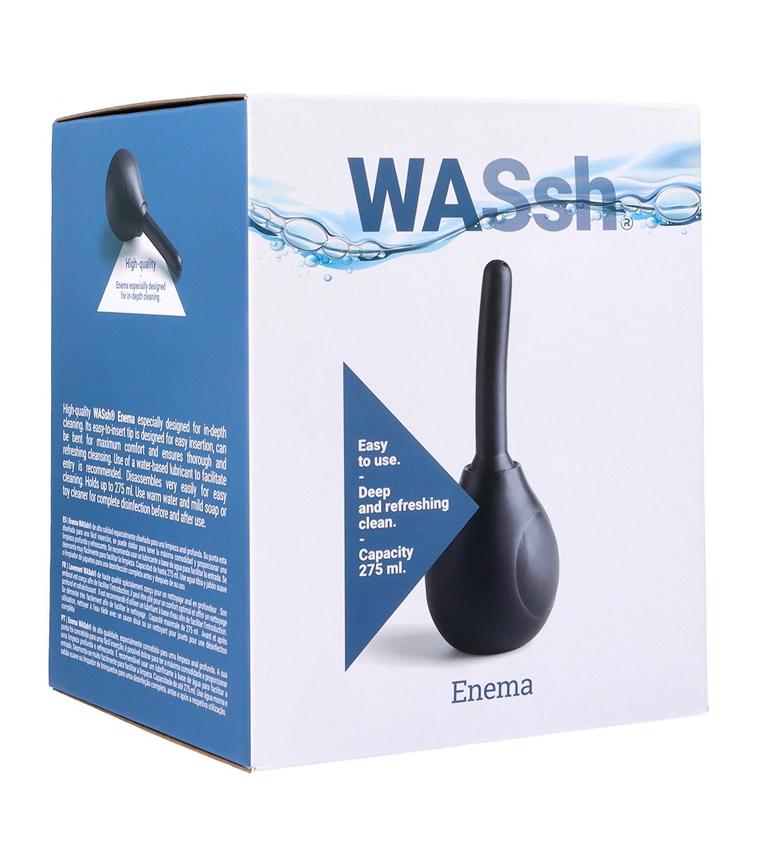 BLACK ANAL CLEANING ENEMA 275 ML
