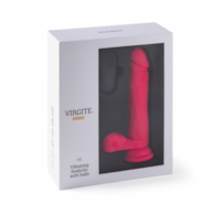 REALISTIC VIBRATOR  R16  PINK 16 CM W/ R
