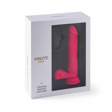 REALISTIC VIBRATOR  R16  PINK 16 CM W/ R