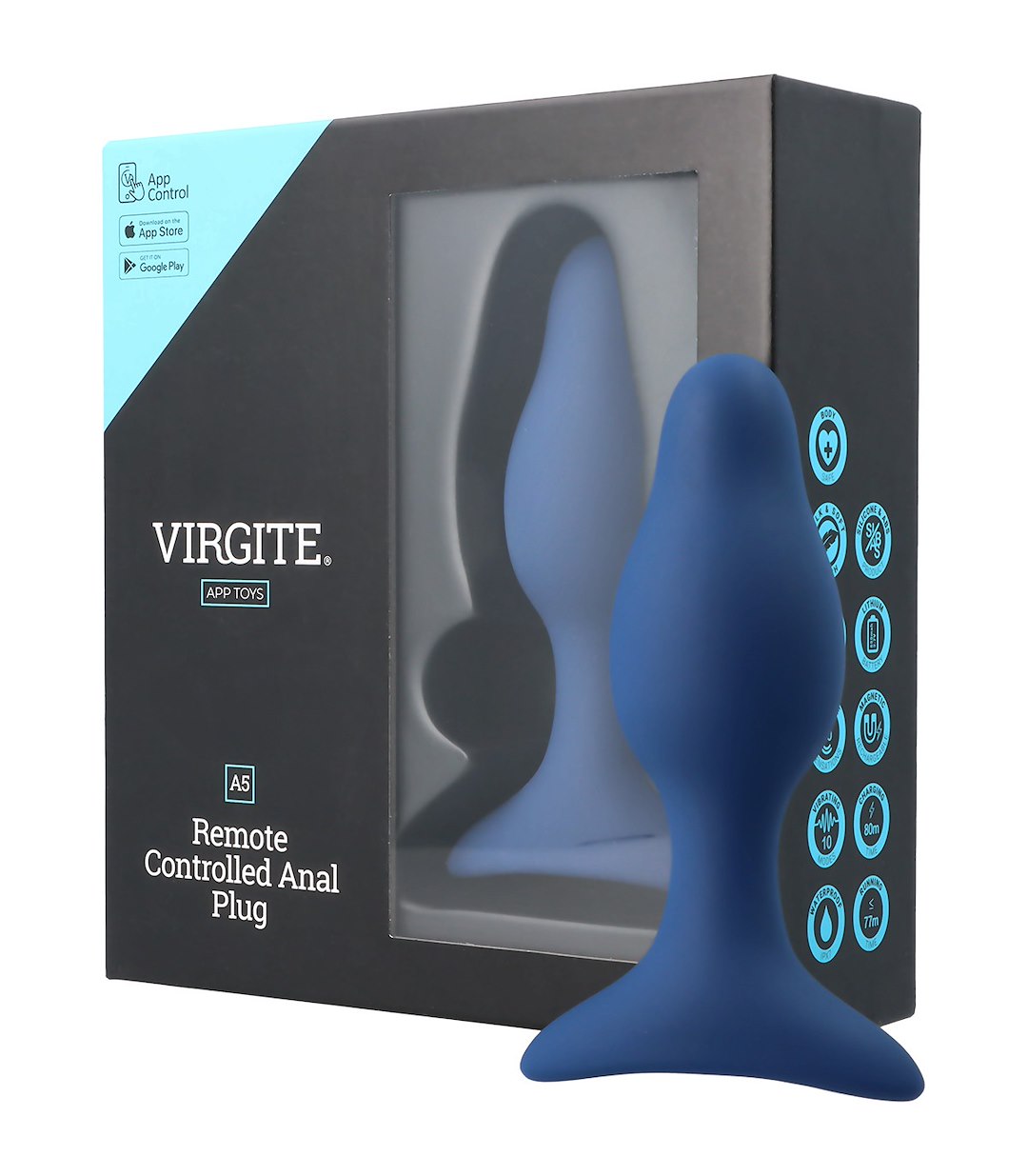 A5 REMOTE CONTROLLED ANAL PLUG — zdjęcie 9