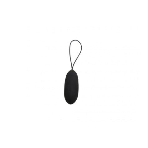 BLACK RECHARGEABLE VIBRATING EGG G3