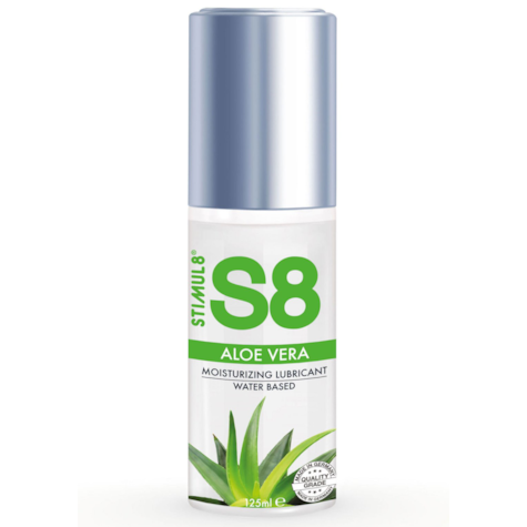 S8 Waterbased Aloe Vera Lube 125ml