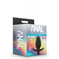 Korek analny z wibracjami Anal Adventure Platinum 10cm Blush