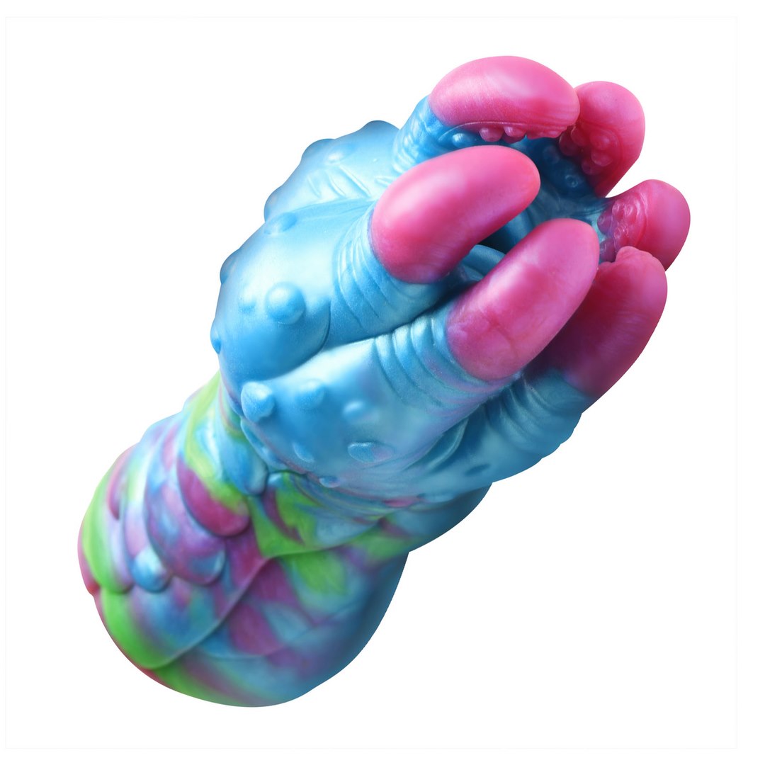 Asstra - Silicone Ass Stroker - Blue/Purple — zdjęcie 2