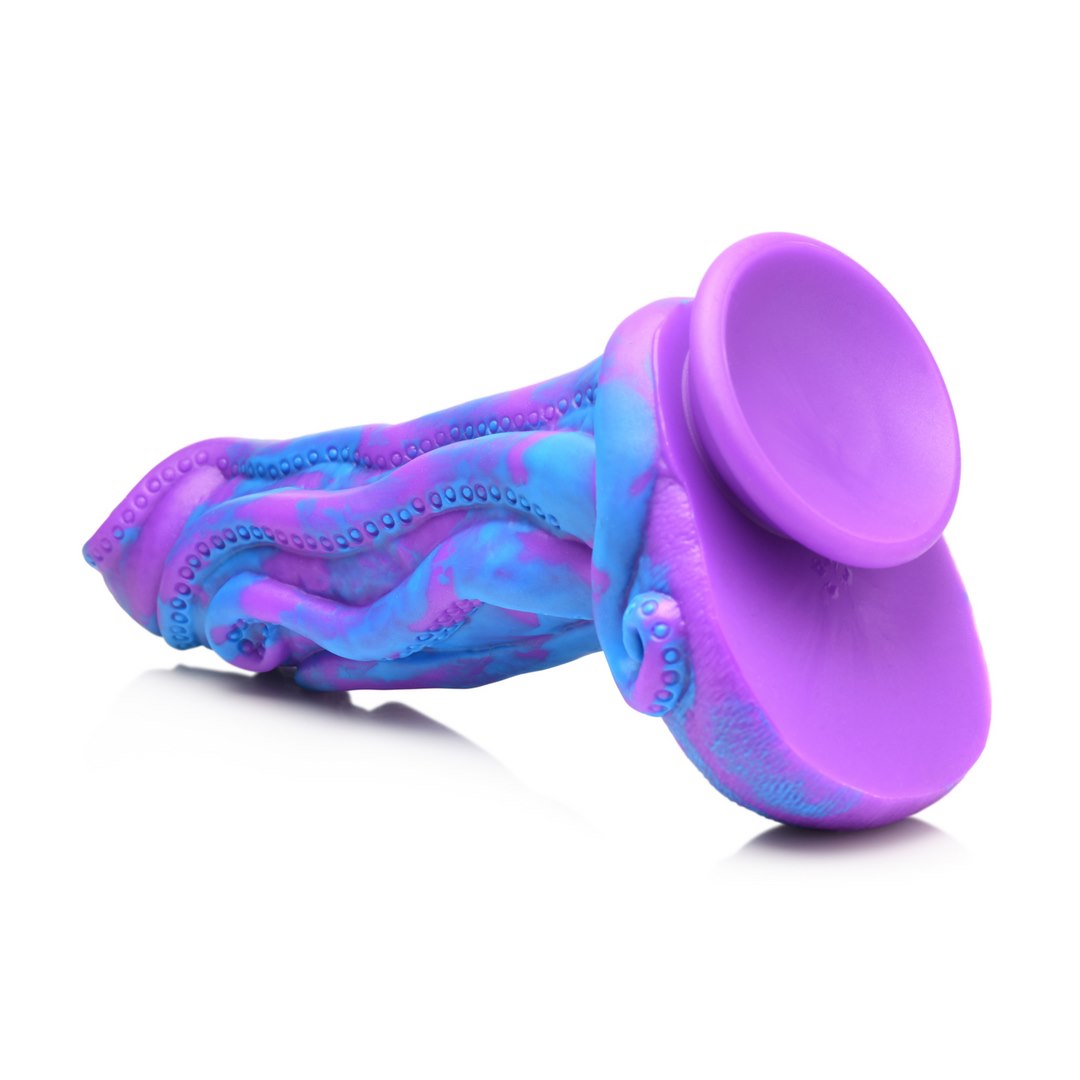 Octophallus - Silicone Dildo - Purple/Blue — zdjęcie 5