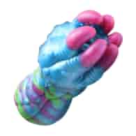 Asstra - Silicone Ass Stroker - Blue/Purple