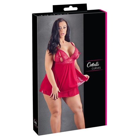 Babydoll czerwone XXXXL