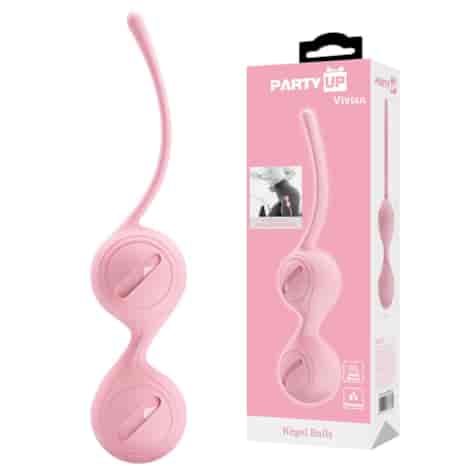 Vivian Silikonowe kulki Kegla dla stymulacji i wzmocnienia mięśni dna miednicy