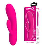 Clare Wibrator króliczek z 30 funkcjami wibracji dla podwójnej stymulacji