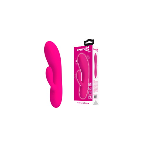 Clare Wibrator króliczek z 30 funkcjami wibracji dla podwójnej stymulacji
