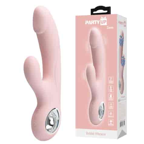 Dave Wibrator króliczek z podwójną stymulacją punktu G i łechtaczki