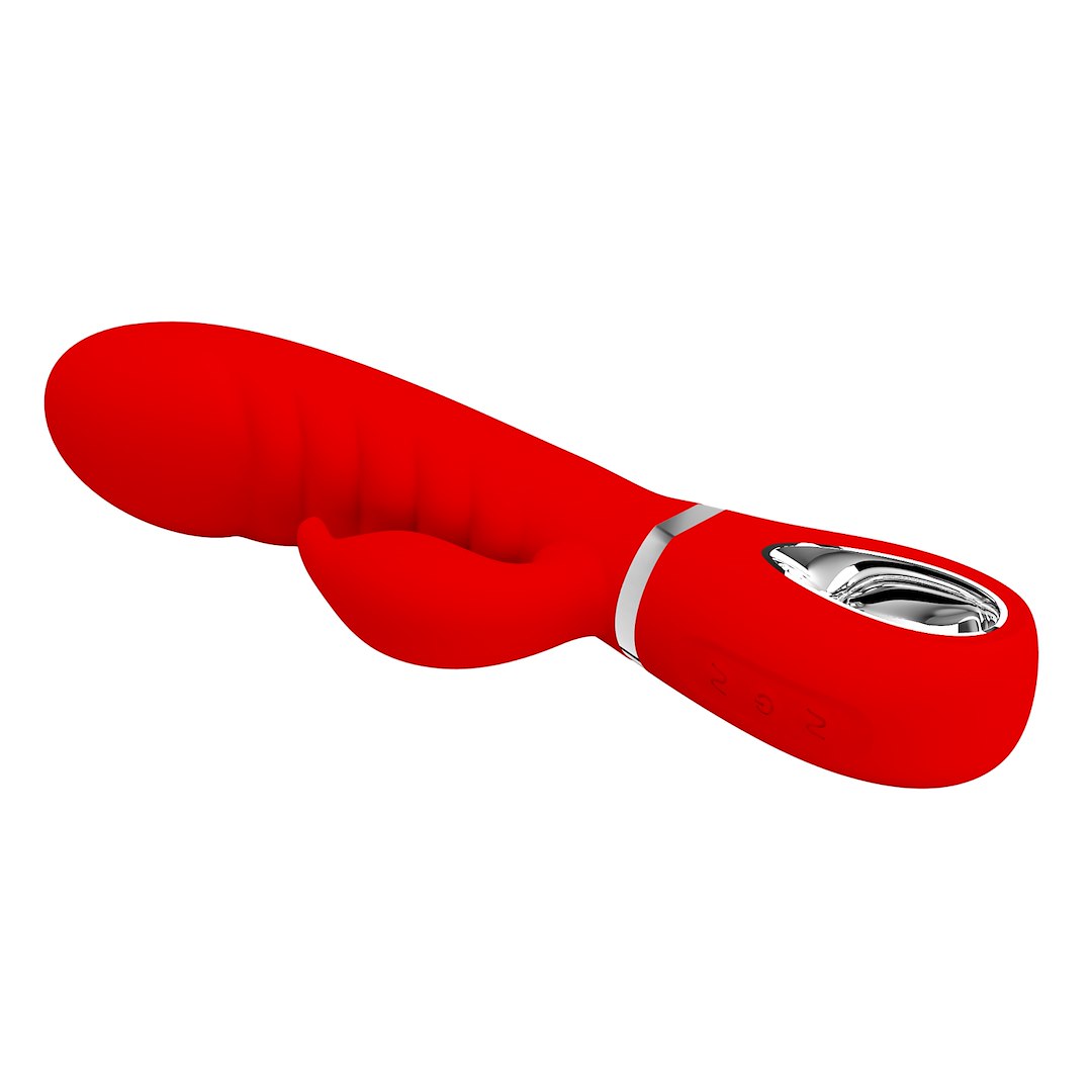 Wibrator Prescott Red 20cm Pretty Love — zdjęcie 5