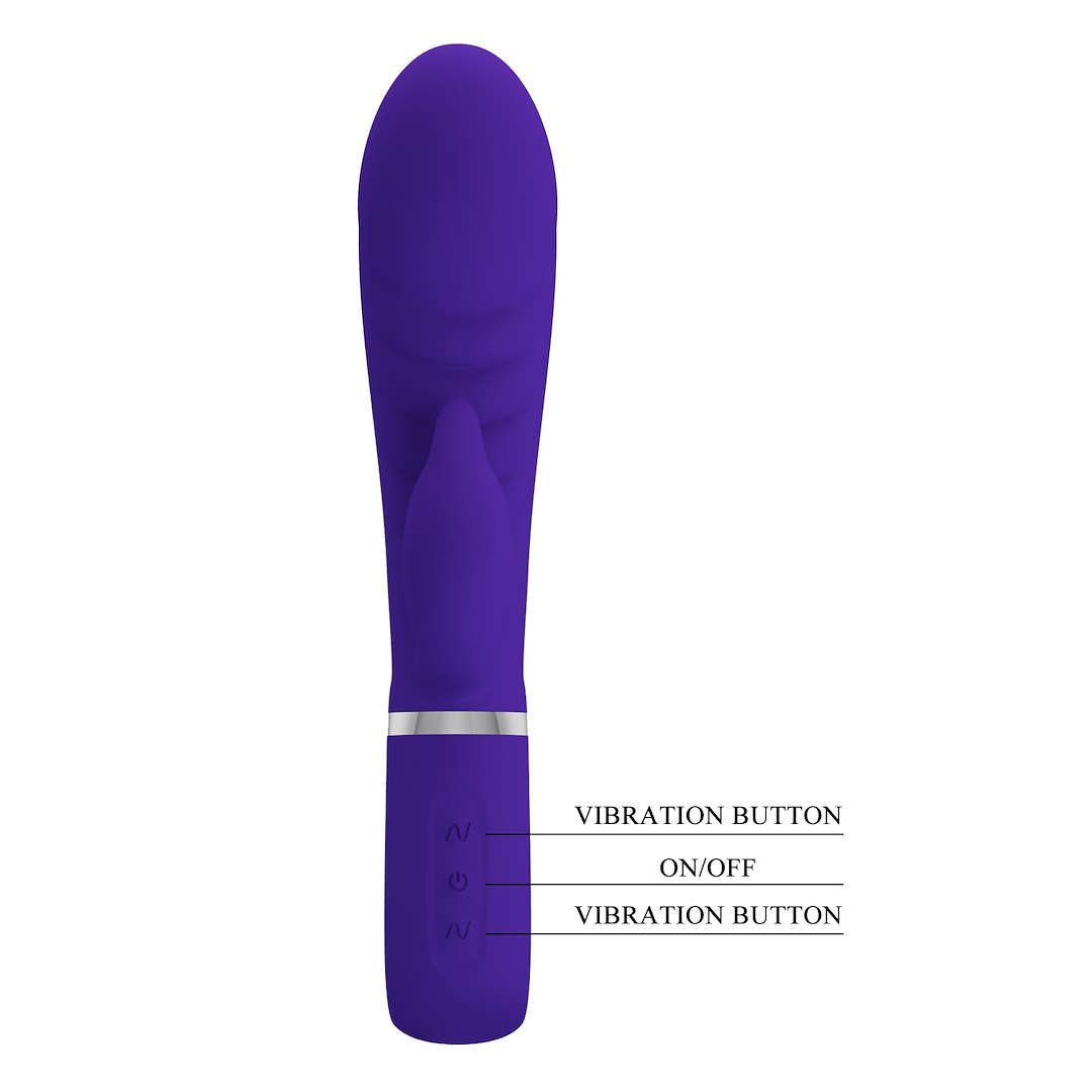 Wibrator Prescott Purple 20cm Pretty Love — zdjęcie 8