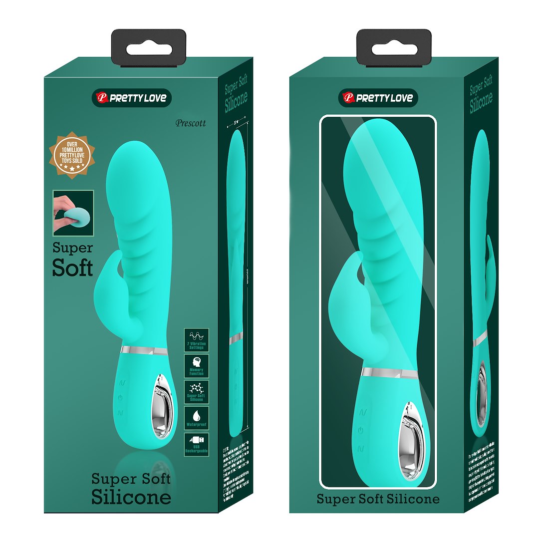 Wibrator Prescott Green 20cm Pretty Love — zdjęcie 10