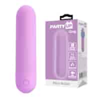 Greg Mini wibrator bullet, 10 poziomów wibracji fioletowy