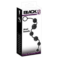 Koraliki analne silikonowe 40 cm Black Velvets