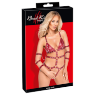 Bad Kitty Strap Body red L