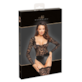 Noir lace body S
