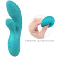 Dalida super soft liquid silicone zielony