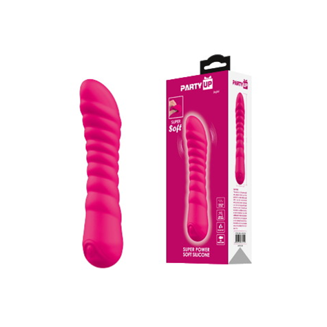 Jaylei wibrator klasyczny super soft czerwony