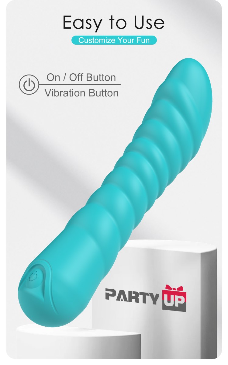 Jaylei wibrator klasyczny super soft zielony — zdjęcie 3